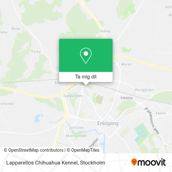 Lapparellos Chihuahua Kennel karta