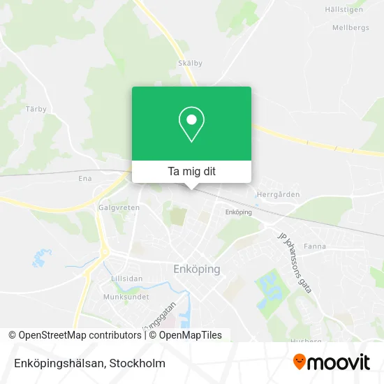 Enköpingshälsan karta