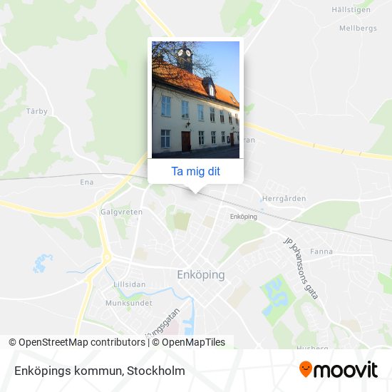 Enköpings kommun karta