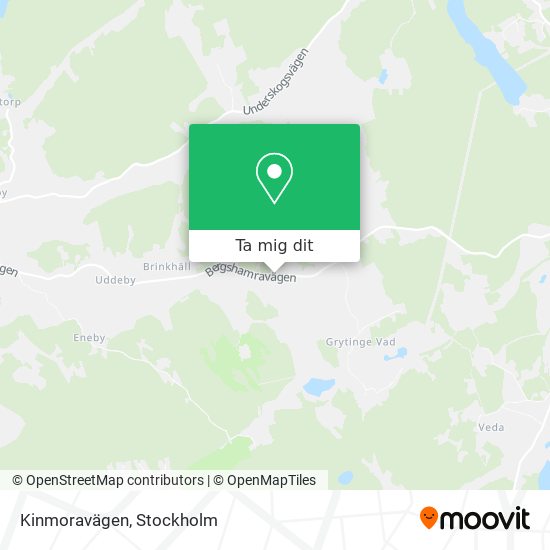 Kinmoravägen karta