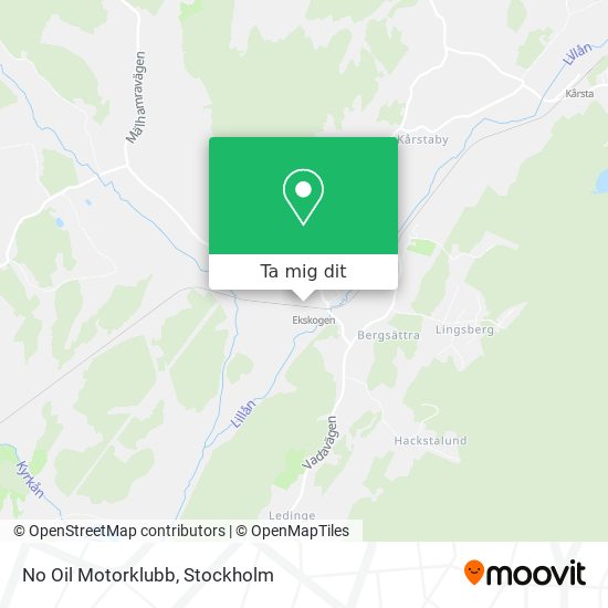 No Oil Motorklubb karta