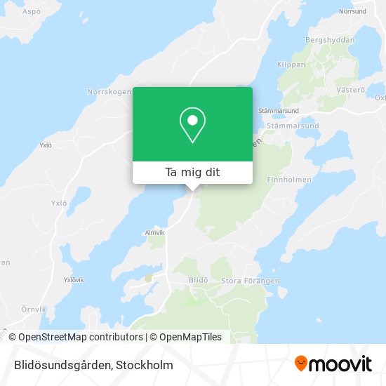 Blidösundsgården karta