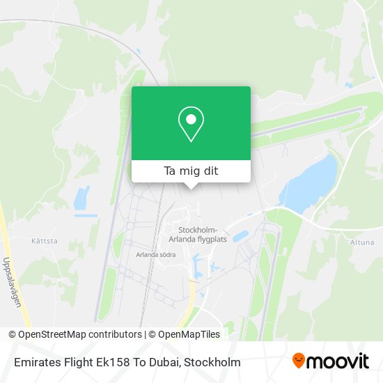 Emirates Flight Ek158 To Dubai karta