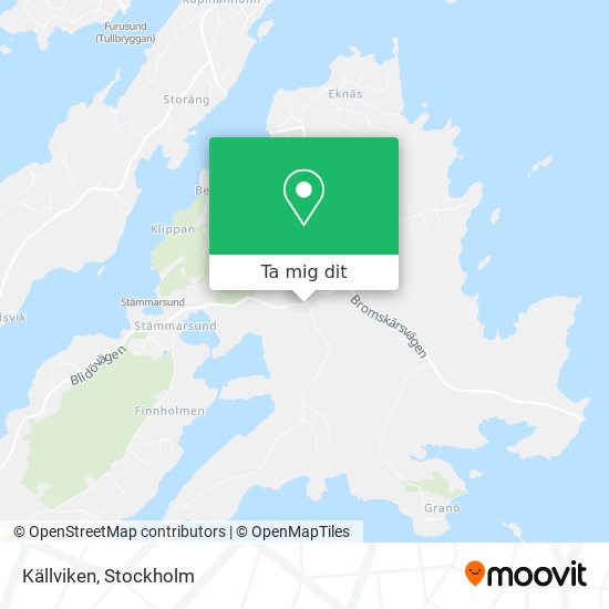 Källviken karta