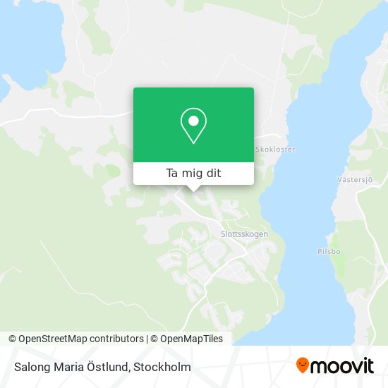 Salong Maria Östlund karta