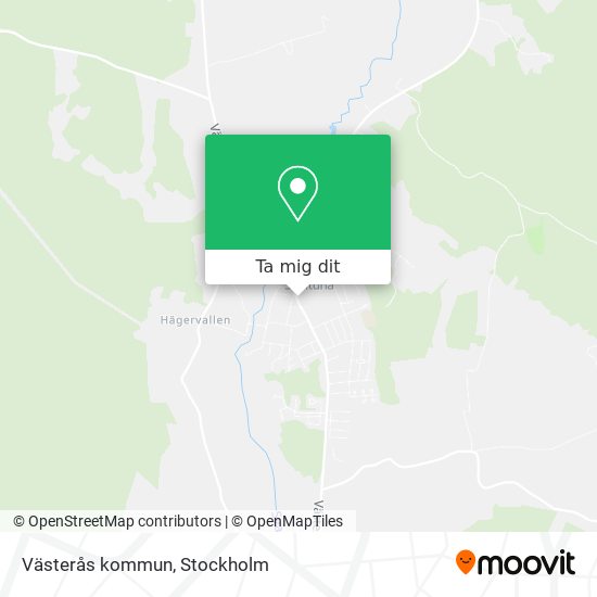 Västerås kommun karta