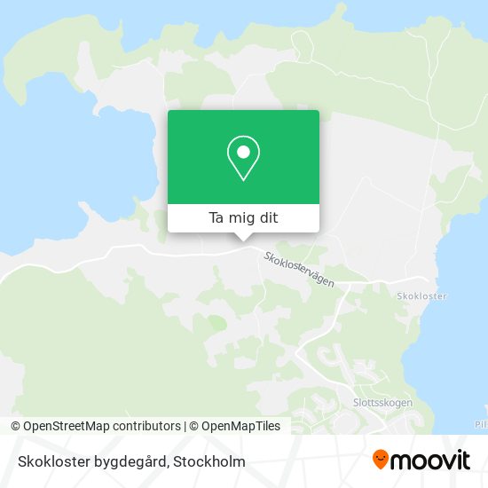 Skokloster bygdegård karta