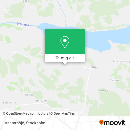 Västerhöjd karta