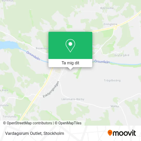 Vardagsrum Outlet karta