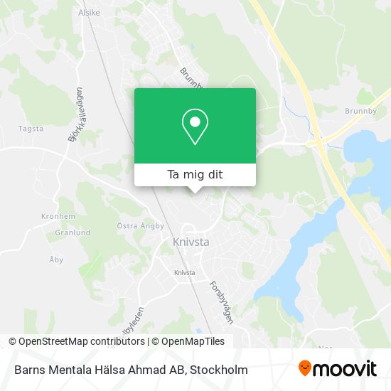 Barns Mentala Hälsa Ahmad AB karta