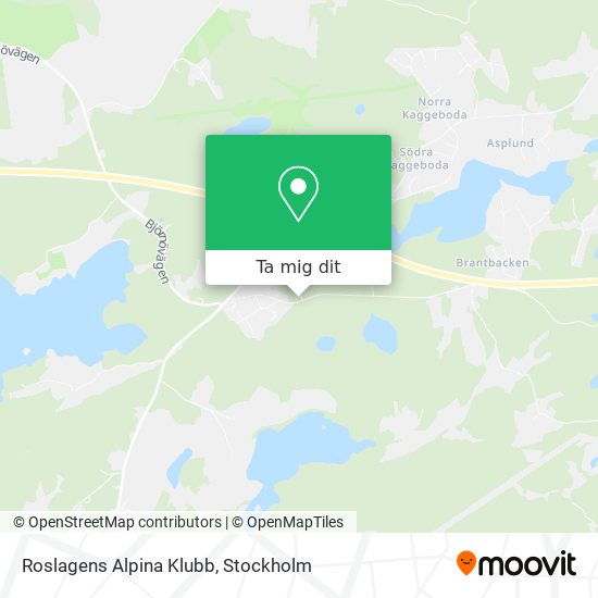 Roslagens Alpina Klubb karta