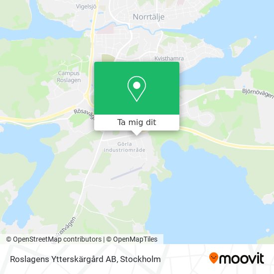 Roslagens Ytterskärgård AB karta