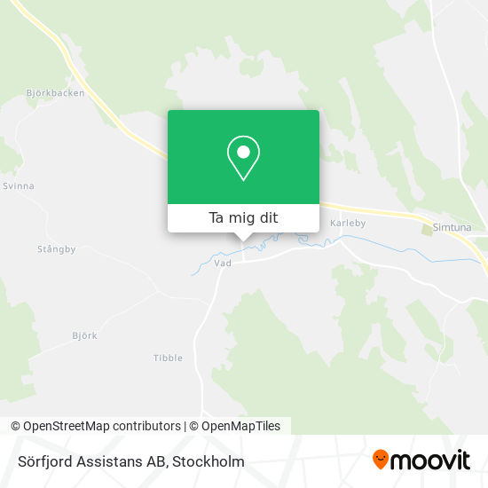 Sörfjord Assistans AB karta