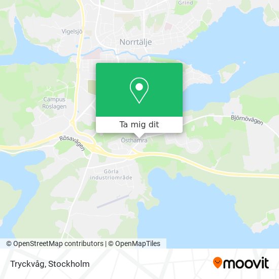 Tryckvåg karta