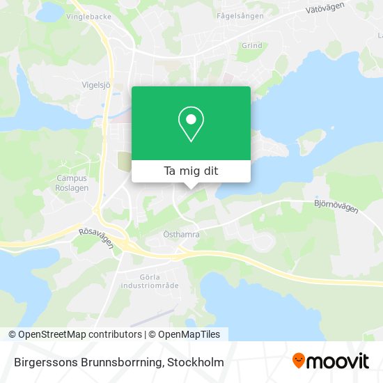 Birgerssons Brunnsborrning karta