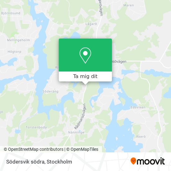 Södersvik södra karta