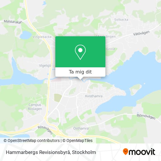 Hammarbergs Revisionsbyrå karta