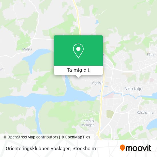 Orienteringsklubben Roslagen karta