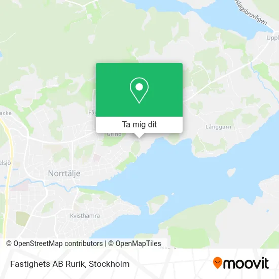 Fastighets AB Rurik karta