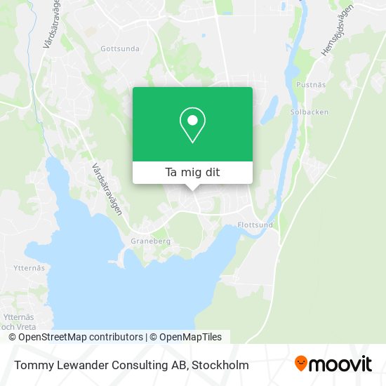 Tommy Lewander Consulting AB karta