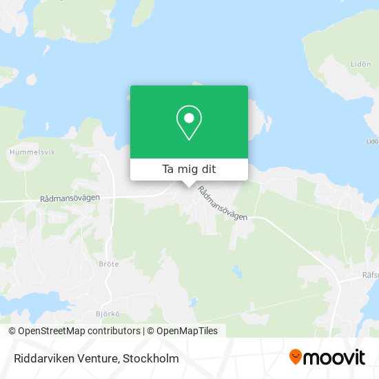 Riddarviken Venture karta