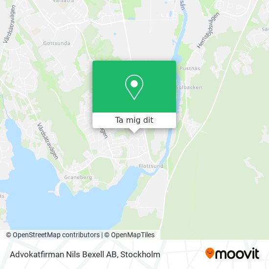Advokatfirman Nils Bexell AB karta