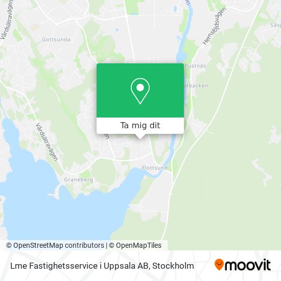 Lme Fastighetsservice i Uppsala AB karta