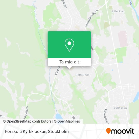 Förskola Kyrkklockan karta