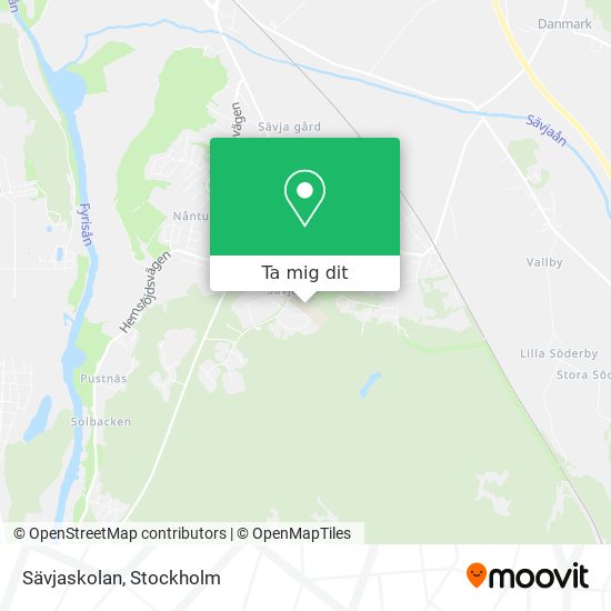 Sävjaskolan karta