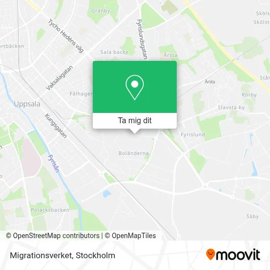 Migrationsverket karta