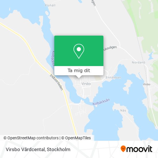 Virsbo Vårdcental karta