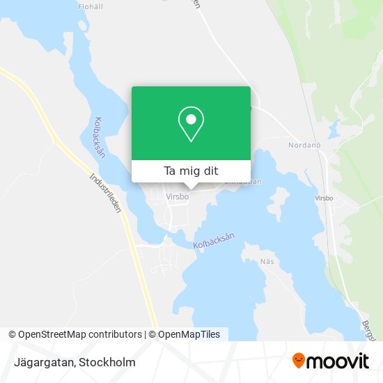 Jägargatan karta