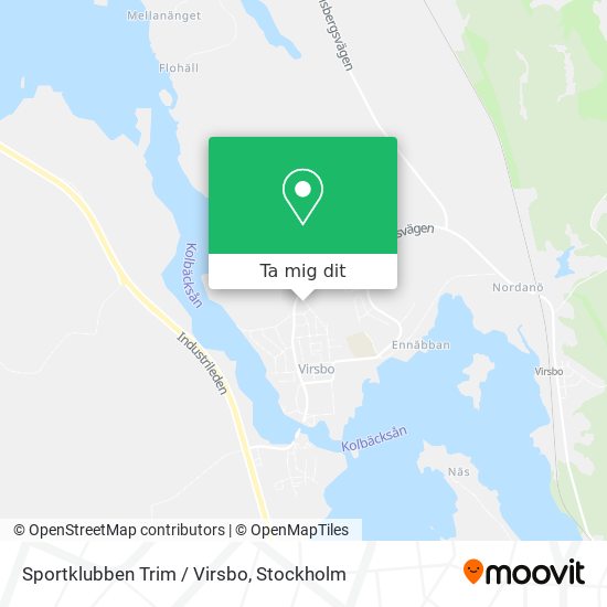 Sportklubben Trim / Virsbo karta