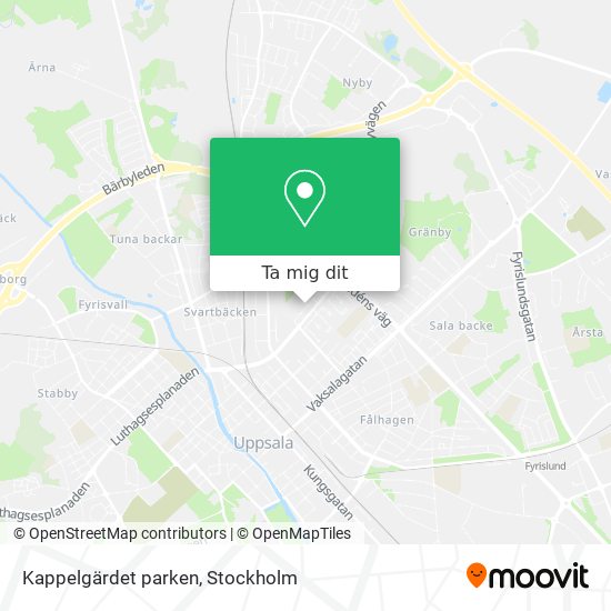 Kappelgärdet parken karta