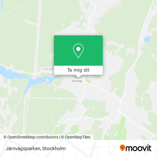 Järnvägsparken karta