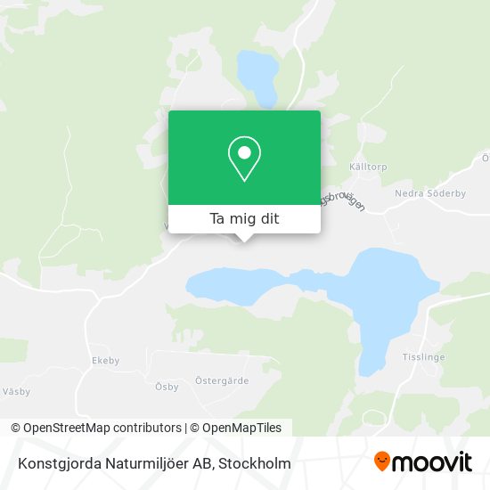 Konstgjorda Naturmiljöer AB karta