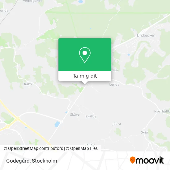 Godegård karta