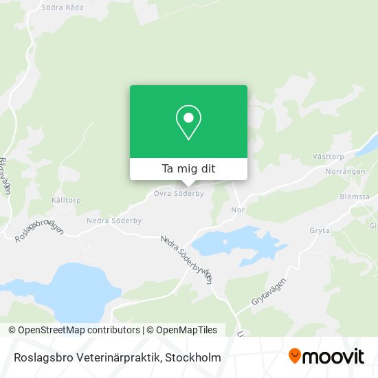 Roslagsbro Veterinärpraktik karta