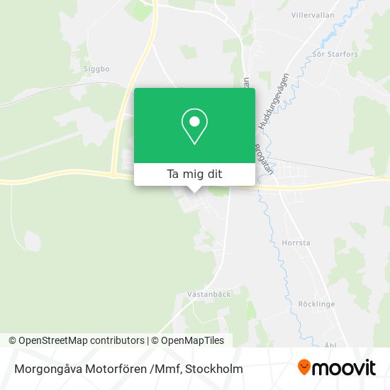 Morgongåva Motorfören /Mmf karta