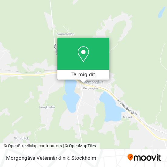 Morgongåva Veterinärklinik karta