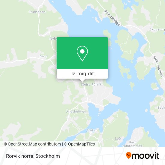 Rörvik norra karta