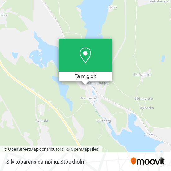 Silvköparens camping karta