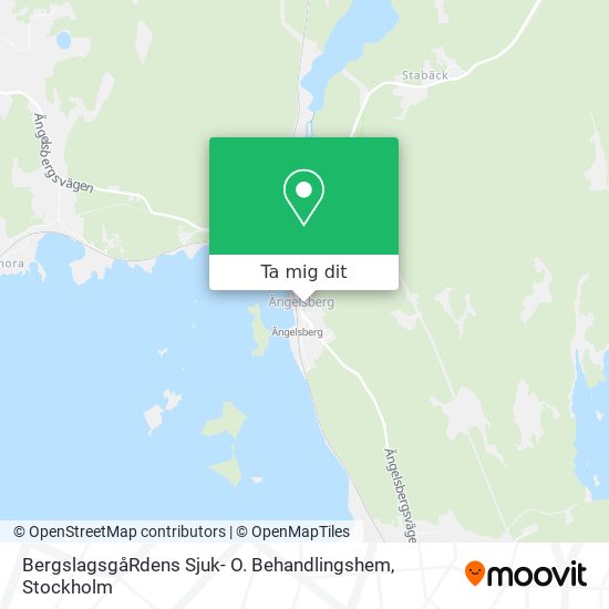 BergslagsgåRdens Sjuk- O. Behandlingshem karta