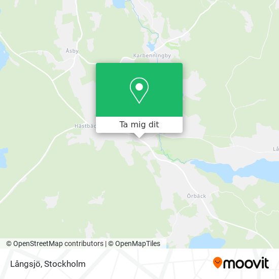 Långsjö karta