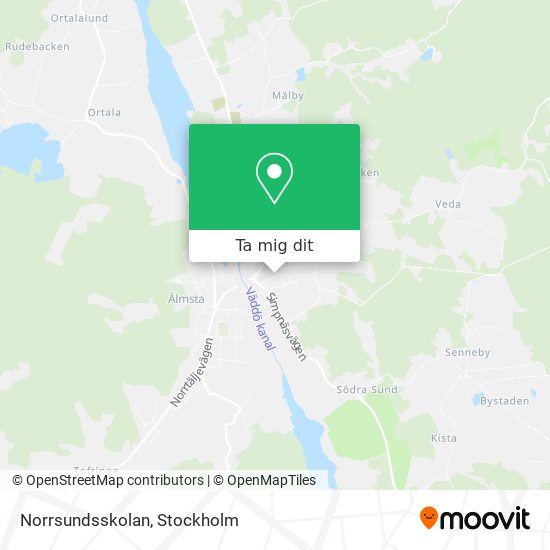 Norrsundsskolan karta