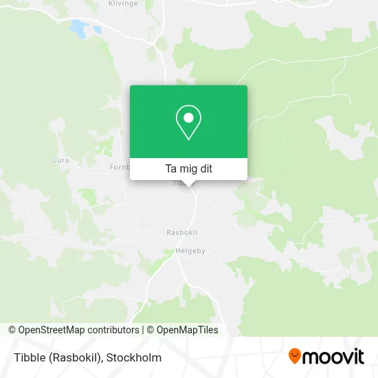 Tibble (Rasbokil) karta