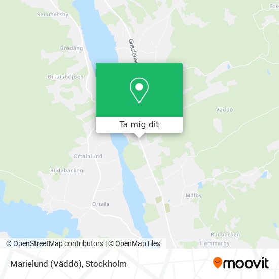 Marielund (Väddö) karta