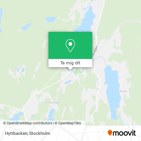 Hyttbacken karta