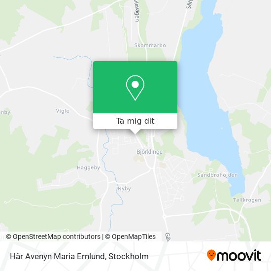 Hår Avenyn Maria Ernlund karta