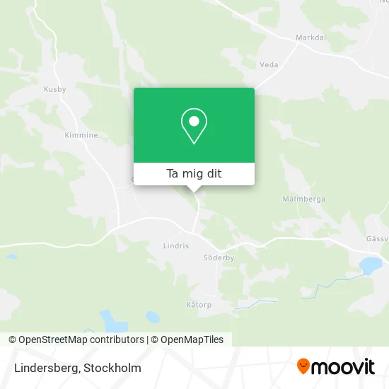 Lindersberg karta